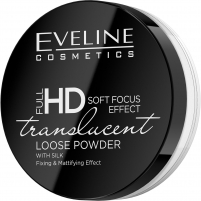 Фото Eveline Cosmetics - Транспарентная фиксирующая пудра Full Hd Mineral Loose Powder Translucent, 6 г