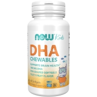 Now Foods - Омега-3 для детей DHA Kids Chewable, 60 жевательных капсул