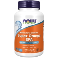 Now Foods - Комплекс Super Omega EPA, 120 капсул х 1461 мг витаминный комплекс fancl woman 30 капсул