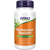 Now Foods - Комплекс для поддержки женской эндокринной системы Menopause Support, 90 капсул х 559 мг витаминный комплекс 5 htp 1win antistress с магнием и витамином b6 капсулы 120 шт