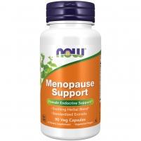 Фото Now Foods - Комплекс для поддержки женской эндокринной системы Menopause Support, 90 капсул х 559 мг