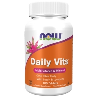 Now Foods - Мультивитаминный комплекс Daily Vits, 100 таблеток х 1252 мг now foods хром 200 мкг 100 таблеток х 386 мг