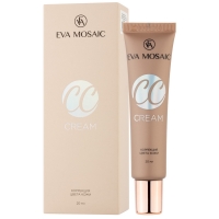 Eva Mosaic - Тональный крем для коррекции цвета кожи CC Color Correction Cream, тон 01 фарфор, 20 мл