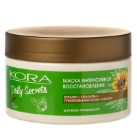 Кора - Маска «Интенсивное восстановление» для всех типов волос, 250 мл золотой шелк маска для волос восстановление и ультра питание nutrition 180