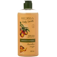 Кора - Крем-гель для душа «Манговый смузи», 250 мл duru гель для душа wellness therapy масло авокадо