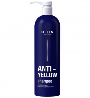 Ollin Professional - Антижелтый шампунь для волос Anti-Yellow Shampoo, 500 мл резинки для волос темно серебристые dewal beauty