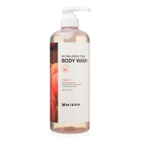 Mizon - Гель для душа с экстрактом персика Body Wash Peach, 800 мл laiseven гель для душа увлажняющий экстракт ягод годжи 100