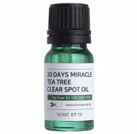 Some By Mi - Масло с экстрактом чайного дерева для точечного применения Tea Tree Clear Spot Oil, 10 мл oshun массажное масло sensual lemon 50