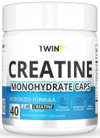 1Win - Креатин моногидрат 2,4 г, 240 капсул now foods хлорофилл 100 мг 90 капсул