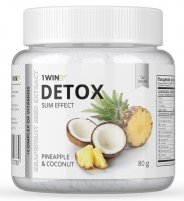 Фото 1Win - Дренажный напиток Detox Slim Effect с экстрактом грейпфрутовой косточки, 32 порции, 80 г