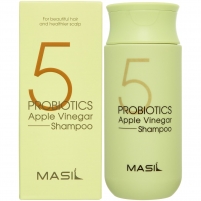 Фото Masil - Шампунь с яблочным уксусом и пробиотиками против перхоти Probiotics Apple Vinegar Shampoo, 150 мл