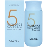 Masil - Шампунь с пробиотиками для увеличения объема волос Probiotics Perfect Volume Shampoo, 150 мл bioblas шампунь против выпадения волос интенсивное увлажнение с пробиотиками и пантенолом probiotics panthenol
