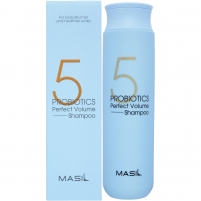 Фото Masil - Шампунь с пробиотиками для увеличения объема волос Probiotics Perfect Volume Shampoo, 300 мл