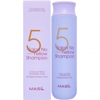 Фото Masil - Тонирующий шампунь против желтизны для осветлённых волос Salon No Yellow Shampoo, 300 мл