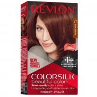 Фото Revlon Professional - Набор для окрашивания волос в домашних условиях: крем-активатор + краситель + бальзам 31 Темно-рыжий