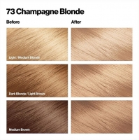 Revlon Professional Colorsilk - Профессионал Набор для окрашивания волос в домашних условиях оттенок 73 Блонд шампань (крем-активатор + краситель + бальзам) 7243257073F - фото 3