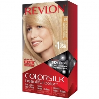Revlon Professional Colorsilk - Профессионал Набор для окрашивания волос в домашних условиях оттенок 04 Ультра-светлый блонд (крем-активатор + краситель + бальзам)