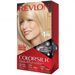 Фото Revlon Professional Colorsilk - Профессионал Набор для окрашивания волос в домашних условиях оттенок 04 Ультра-светлый блонд (крем-активатор + краситель + бальзам)