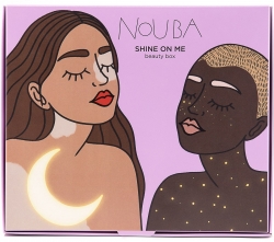Фото Nouba - Подарочный набор Shine On Me kit Red 7, 3 средства