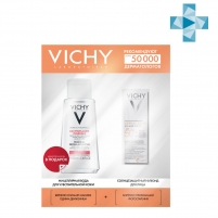 Фото Vichy - Набор: солнцезащитный флюид Uv-Age Daily SPF 50+, 40 мл + мицеллярная вода, 100 мл