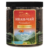 Предгорья Белухи - Иван-чай ферментированный с ягодами облепихи, 100 г