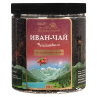 Предгорья Белухи - Иван-чай ферментированный с плодами шиповника, 100 г
