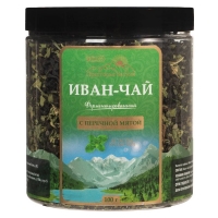 Предгорья Белухи - Иван-чай ферментированный с перечной мятой, 100 г