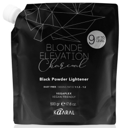 Фото Kaaral - Черная обесцвечивающая пудра Black Powder Lightener, 500 г