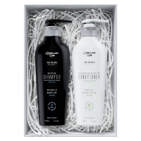 Фото Nollam Lab - Подарочный набор бессульфатных средств для сухих волос: шампунь 300 мл + кондиционер 300 мл