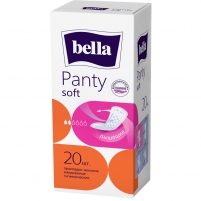Фото Bella - Ежедневные прокладки Panty Soft, 20 шт