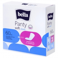 Фото Bella - Ежедневные прокладки Panty Soft Classic, 60 шт