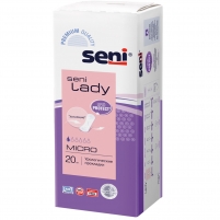 Фото Seni Lady Micro - Урологические прокладки для женщин 7х18,5 см, 20 шт