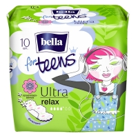 

Bella Ultra Relax - Супертонкие ароматизированные прокладки для подростков, 10 шт