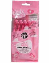 Фото Cool Rule Supplement - Станки для бритья одноразовые "Легкое скольжение" розовые, 5 шт