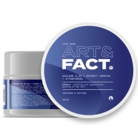Фото Art&Fact - Успокаивающая маска с азуленом 0,3%, комплексом экстрактов и Д-пантенолом для лица, 50 мл