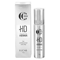 Lucas Cosmetics CC Brow Premium Henna HD - Хна для бровей Серо-коричневый, 5 г