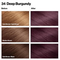 Revlon Professional Colorsilk - Профессионал Набор для окрашивания волос в домашних условиях оттенок 34 Глубокий бордовый (крем-активатор + краситель + бальзам) 7243257034F - фото 3