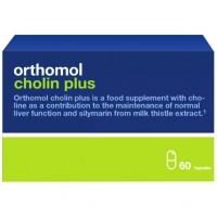Orthomol - Комплекс «Холин плюс», 60 капсул алтэя концентрат пищевой сухой дягиль 30 капсул х 500 мг