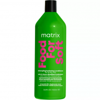 Matrix Food For Soft - Увлажняющий кондиционер с маслом авокадо и гиалуроновой кислотой для сухих волос, 1000 мл dctr go healing system кондиционер для сухих ломких поврежденных волос hyaluronic conditioner 1000