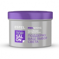 Estel Top Salon - Маска-бондер для светлых волос, 500 мл estel тонирующая маска для волос 8 76 светло русый коричнево фиолетовый 400 мл