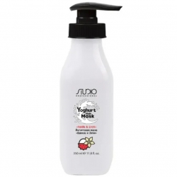 Фото Kapous Professional Studio Professional - Йогуртовая маска для волос «Ваниль и личи», 350 мл