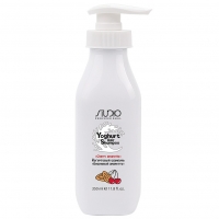 Kapous Professional Studio Professional - Йогуртовый шампунь для волос «Вишнёвый амаретто», 350 мл KAP3075 - фото 1