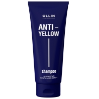 Ollin Professional Anti-Yellow - Антижелтый шампунь для волос Anti-Yellow Shampoo, 250 мл