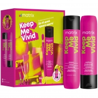 Фото Matrix Total results - Набор Keep Me Vivid для сохранения яркого цвета волос (шампунь 300 мл, кондиционер 300 мл)