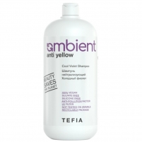 Фото Tefia Ambient - Бессульфатный нейтрализующий шампунь "Холодный фиолет" Cool Violet Shampoo, 1000 мл