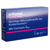 Orthomol - Комплекс Natal Pre для женщин, планирующих беременность, 30 капсул х 0,2 г nooteria labs комплекс магний b6 extra pure 60 капсул
