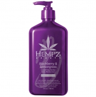Hempz - Разглаживающее молочко для тела Beauty Blackberry & Lemongrass, 500 мл space in tan молочко для тела с церамидами blaue creme molecule 500