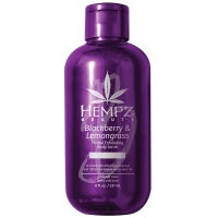 Hempz - Скраб для тела Beauty Blackberry & Lemongrass, 237 мл hempz молочко для тела увлажняющее розовый лимон и мимоза pink citron