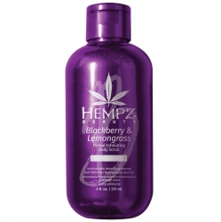 Фото Hempz - Скраб для тела Beauty Blackberry & Lemongrass, 237 мл