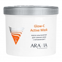 Фото Aravia Professional - Альгинатная маска для сияния кожи с витамином С Glow-C Active Mask, 550 мл